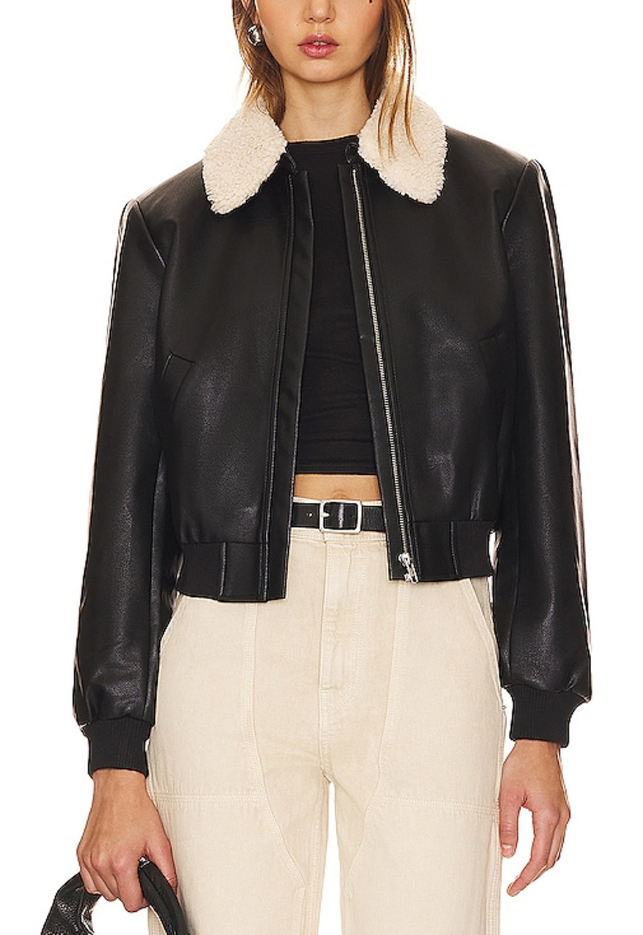 Astr The Label Classic Black Trudy Jacket Size M